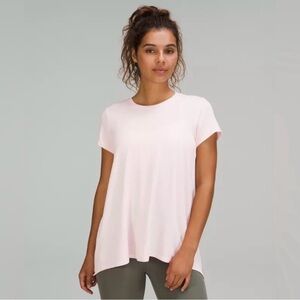 Lululemon open up tie back t shirt
